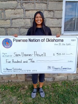 Pictured: Sara Llamas-Howell, PN Princess Scholarship Recipient