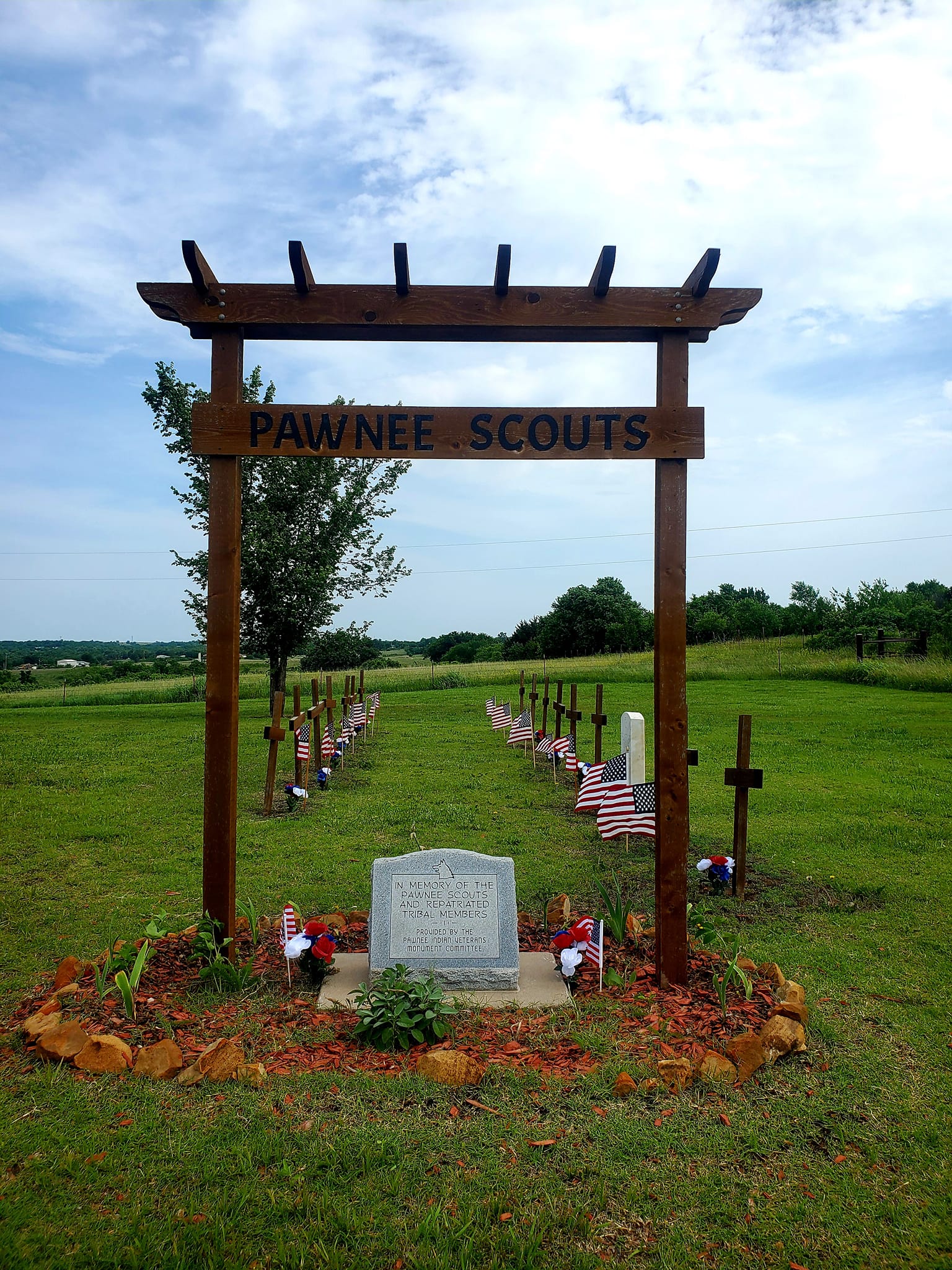 Pawnee Scouts Memorial
