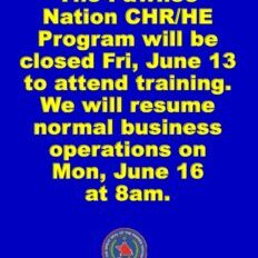 CHR Closed 061325