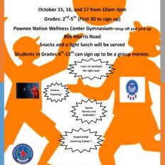 Fall Break Camp flyer 2025
