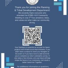 ICDBG-HUD survey Flyer