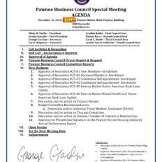 III. PBC Agenda 12-16-25