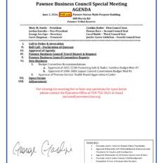 III. PBC Agenda 6-3-26