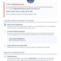 Notice of Temporary Closure (1)