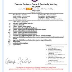 PBC Agenda 6-6-26 QUARTERLY