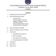 PNLCC Agenda 6.18.26