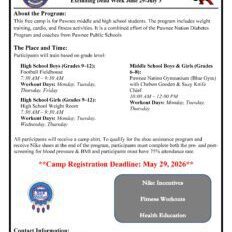 Pawnee Pride flyer 2026