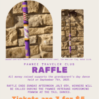 Traveler's Club Raffle Flyer