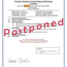 postponed